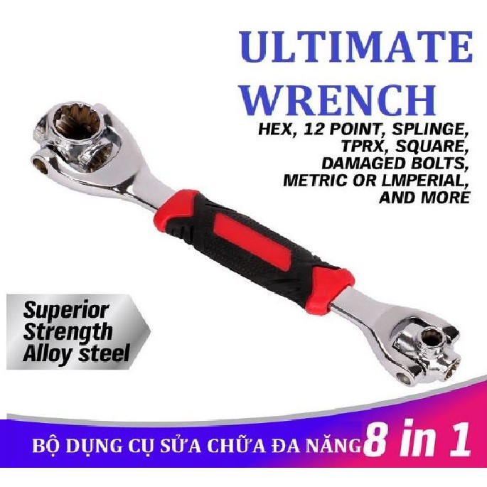 Bộ Cờ Lê Sữa Chữa Đa Năng 8 In 1