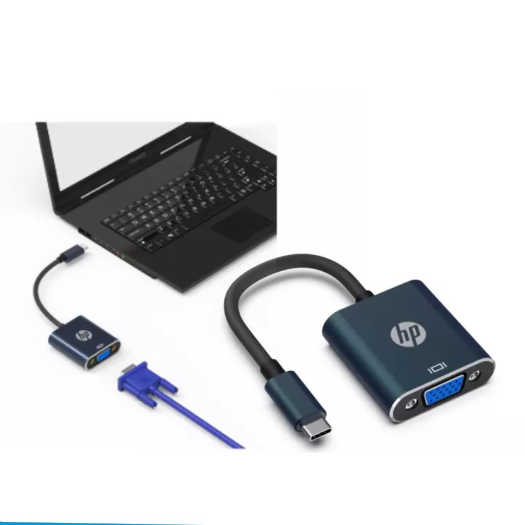 [Mã SKAMSALE03 giảm 10% đơn 200k] Cáp type c sang VGA HP DHC CT201