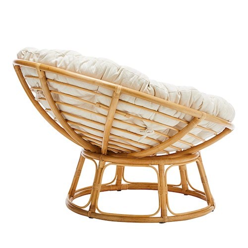 Ghế lười thư giãn Papasan D1m,D1m1,D1m2 mây tự nhiên chính hãng, trang trí phòng khách, ban công, thư giãn  M.A.Y