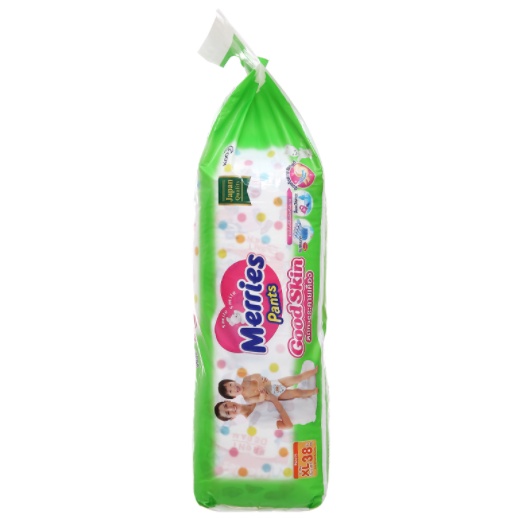 Tã quần Merries Goodskin đủ size M50/L44/XL38/XXL28
