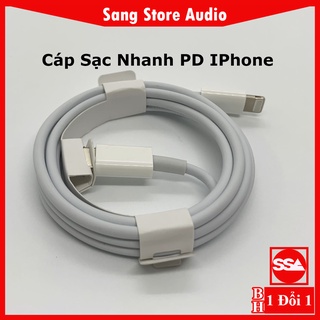 Cáp sạc nhanh pd cho iphone 11, 12- bảo hành 12 tháng