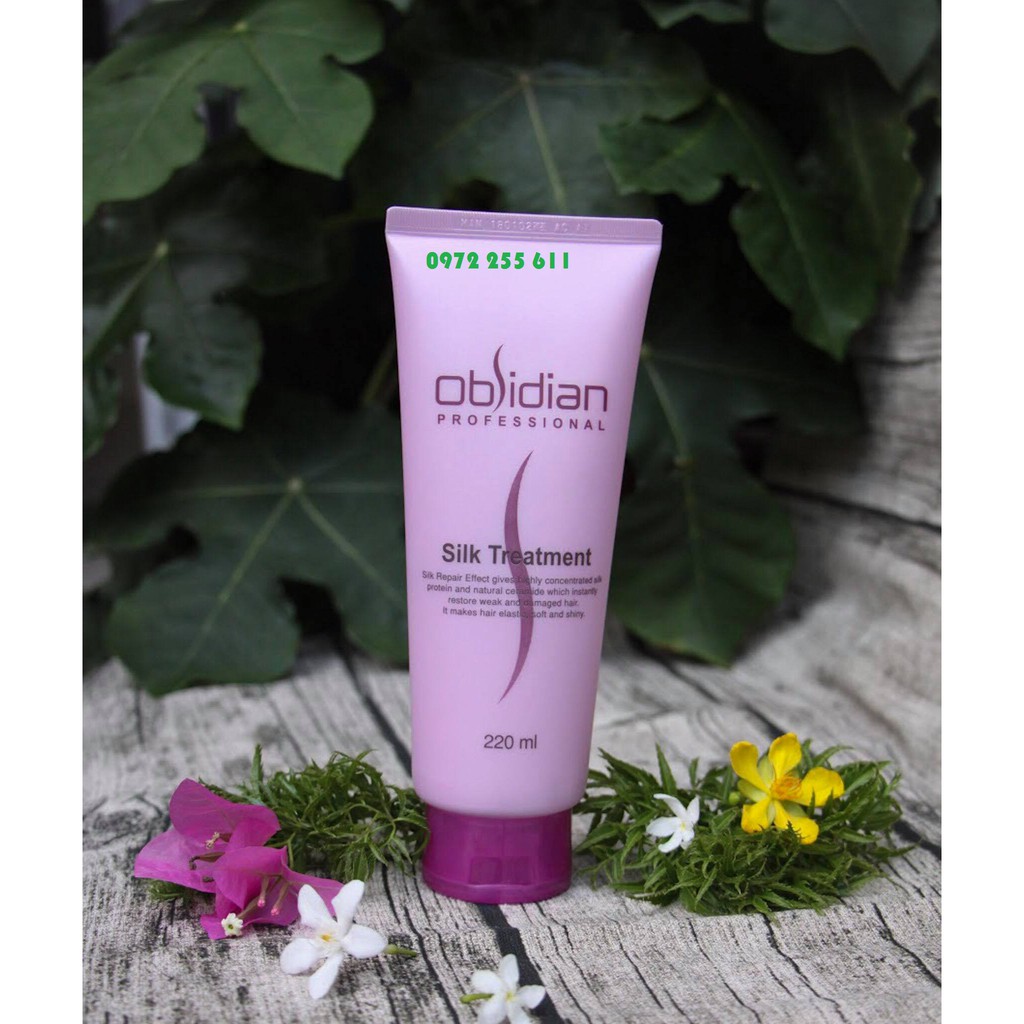 Kem ủ tóc siêu mượt - Obsidian Silk Treatment