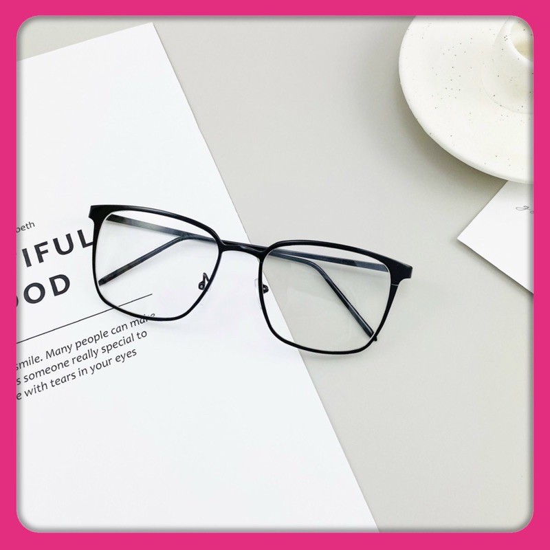 [ Có sẵn ]Kính kim loại mảnh 3 màu form lớn hàng đẹp