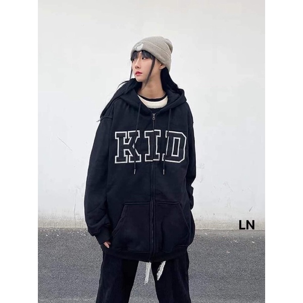 Áo khoác nỉ cotton KID LN12