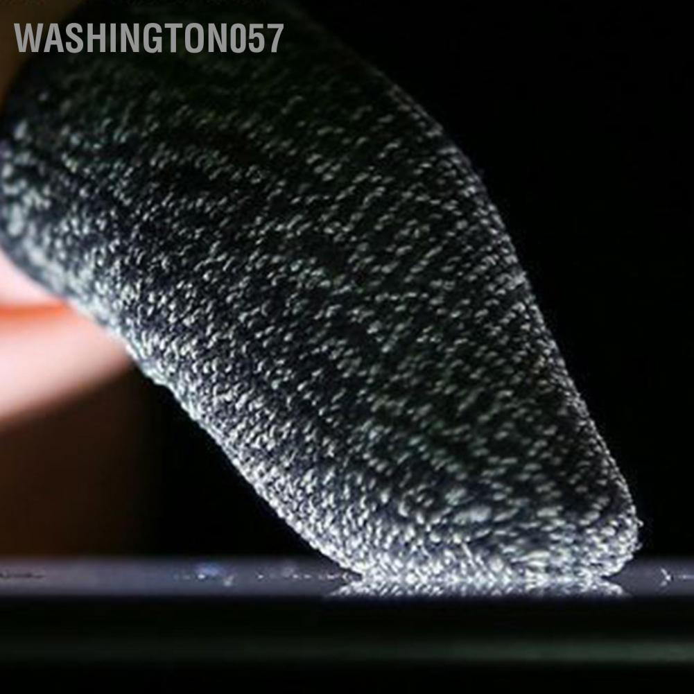 Hàng Hot Tay áo chơi game Tay cầm chơi game Bộ điều khiển trò chơi di động Ngón tay cái Tấm che màn hình cảm ứng thoáng khí Chống trượt Hàng giao ngayWashington057