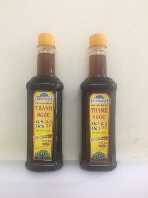 2 Chai nước mắm cốt gia truyền đặc sản Hải Hậu Nam Định