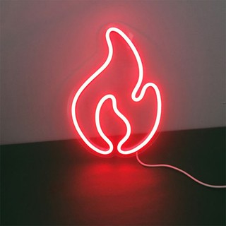 Đèn Trang Trí Led Neon Sign Ngọn Lửa - Fire led neon sign