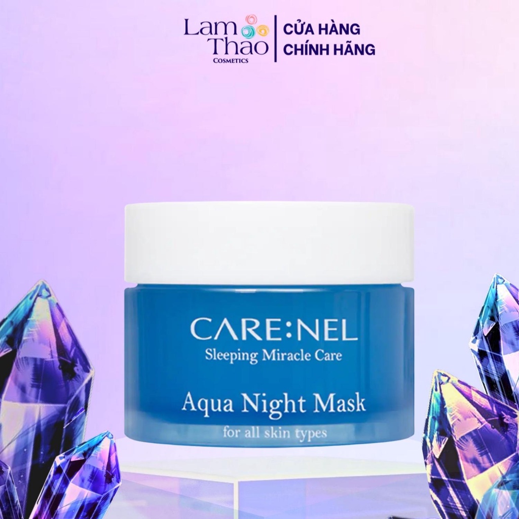 Mặt Nạ Ngủ Cho Mặt Care:nel Aqua Night Mask