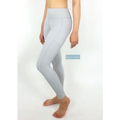 Legging thể thao lửng viền mông 2 túi