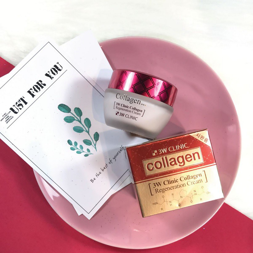 Kem Dưỡng Da Chống Lão Hóa 3w Clinic Collagen Regeneration Cream 60ml