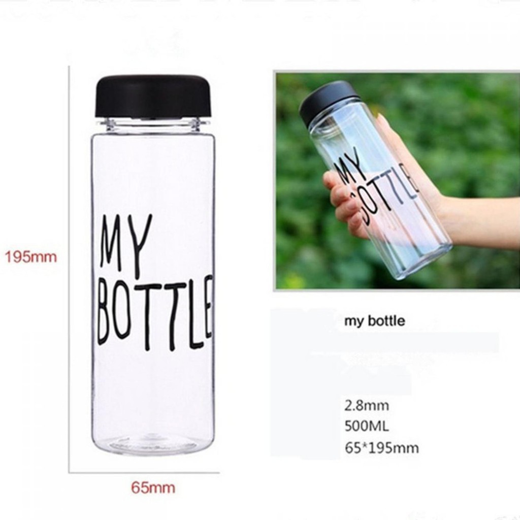 Bình nước My Bottle 500ml kèm túi vải