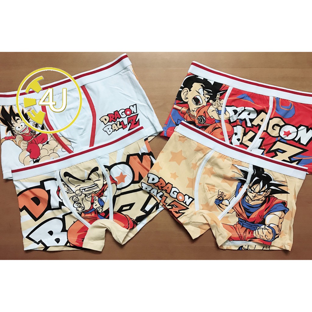 QUẦN SỊP HOẠT HÌNH SET 4 CÁI