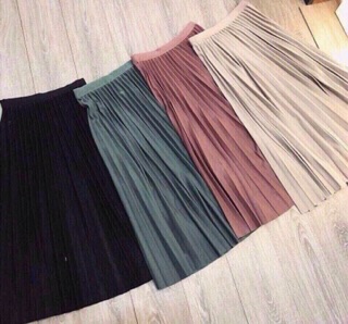 Chân Váy Xếp Li , Chân Váy Nữ