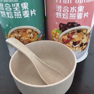 Bộ bát+thìa nhựa