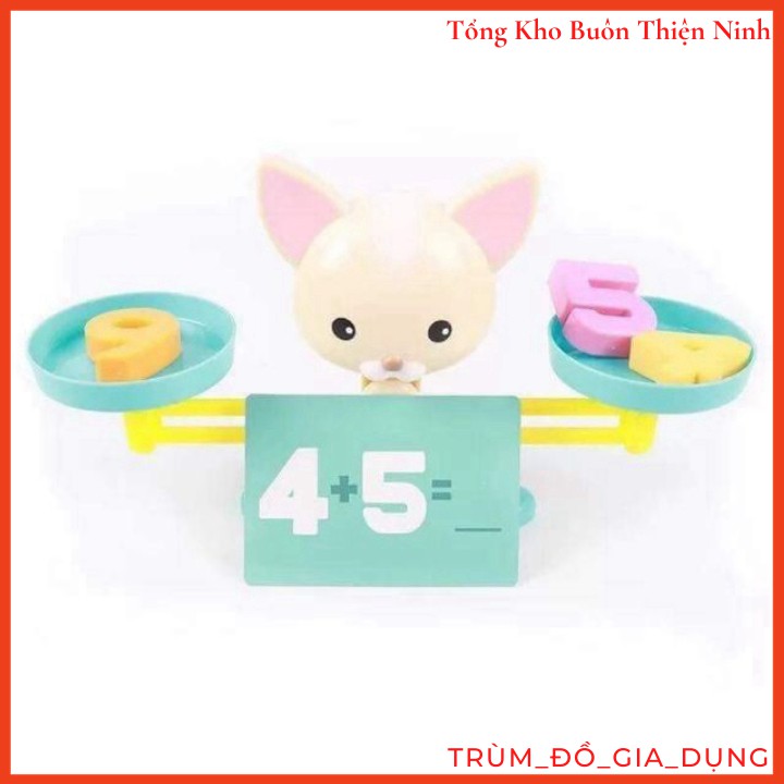 BỘ CÂN ĐỒ CHƠI THỎ VUI HỌC TOÁN