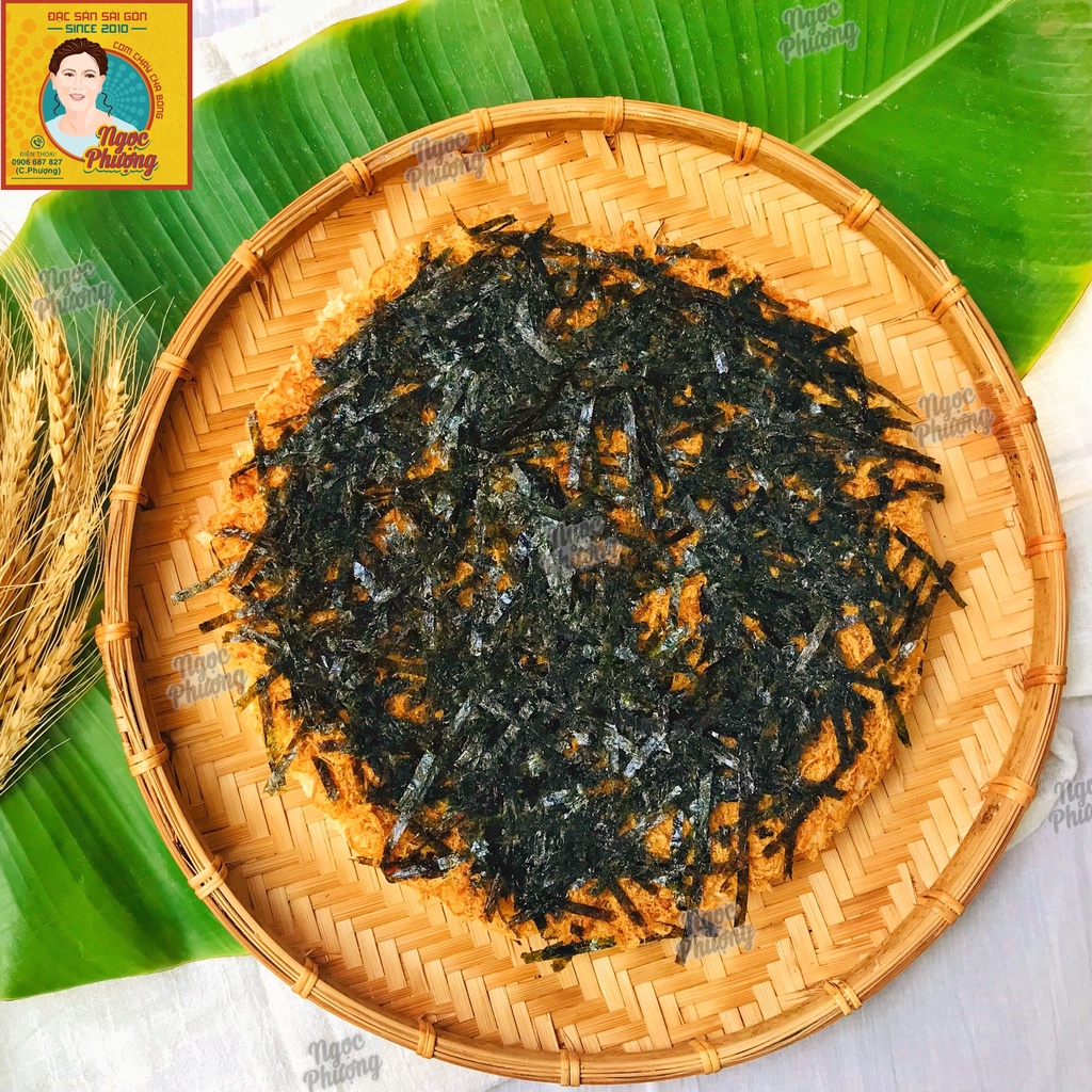 CƠM ĐÁY NỒI CHÀ BÔNG RONG BIỂN 500G - NGỌC PHƯỢNG