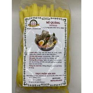 mì quãng tươi sấy khô