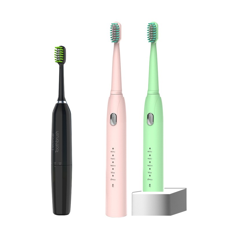 Bàn chải đánh răng chạy điện chống nước IPX7 5 chế độ sạc được Hoco