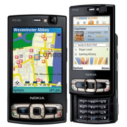GIÁ SẬP SÀN Điện Thoại Nắp Trượt Nokia N95 8G Chính Hãng Có WiFi 3G Bảo Hành Uy Tín GIÁ SẬP SÀN
