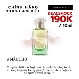 ..::✨mẫu thử nước hoa nữ hermes un jardin sur le toit✨::..