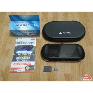 Combo PSVITA 1000 Black - Hack Full [ Chính hãng Sony Nhật Bản ]