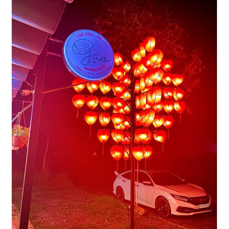 ĐÈN LỒNG TRÁI TIM GIÁ SỈ (84cai)