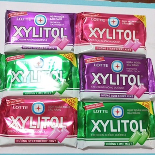 Kẹo gum Xylitol không đường vỉ 11,6g