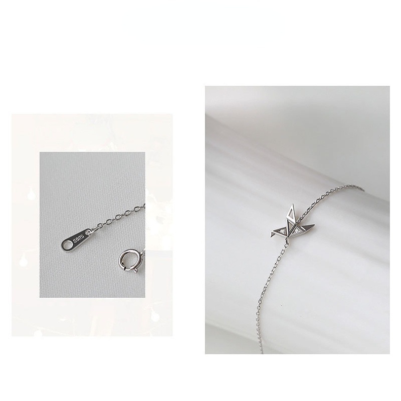 Vòng tay cần cẩu giấy sang trọng Hàn Quốc Vòng tay nữ chất lượng cao Vòng đeo tay thiết kế độc đáo