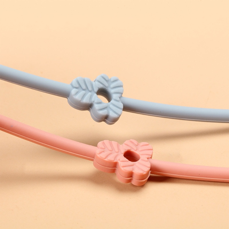 Dây Đeo Núm Vú Giả Bằng Silicon Sắp Xếp Gọn Gàng Cho Bé Giá Đỡ