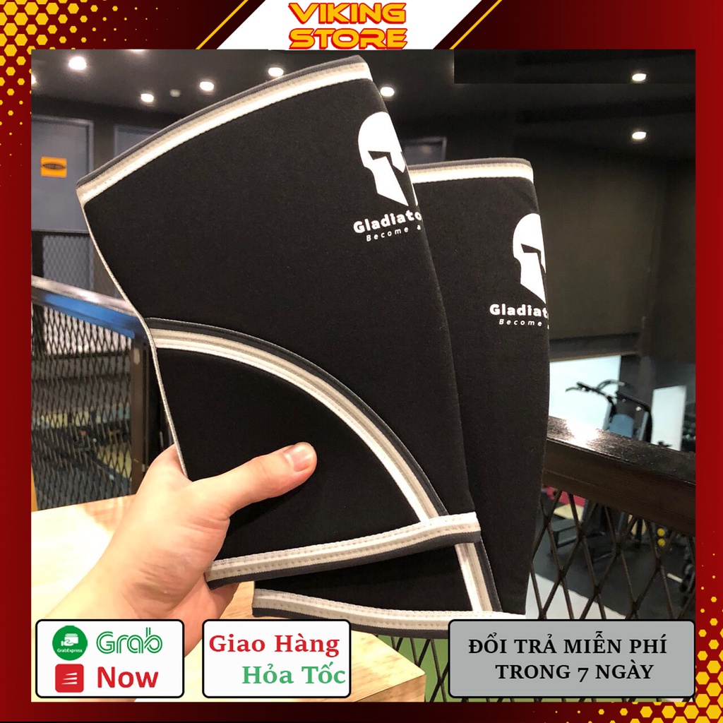 Bảo vệ đầu gối , giữ cố định đầu gối tập gym squat deadlift 8mm