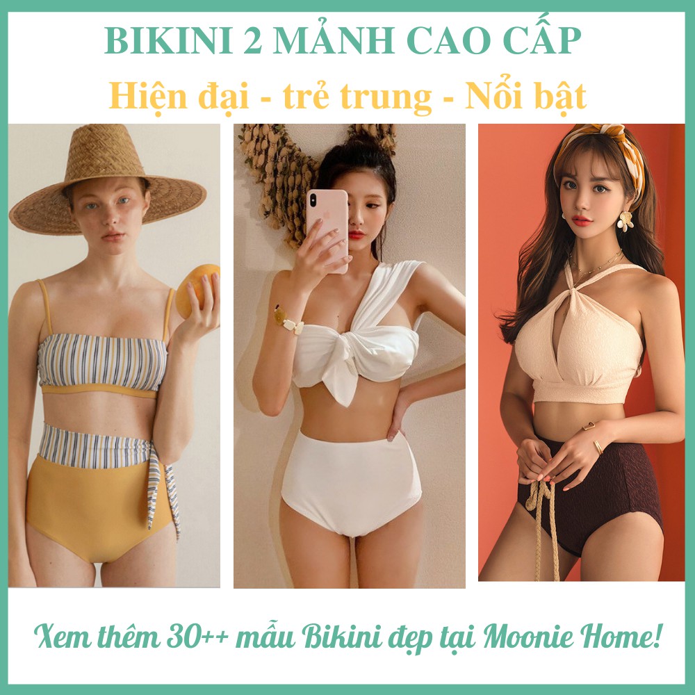 [30 MẪU] Bikini Nữ 2 Mảnh, Đồ Bơi, Áo Tắm Đi Biển Cao Cấp (Ảnh Thật)