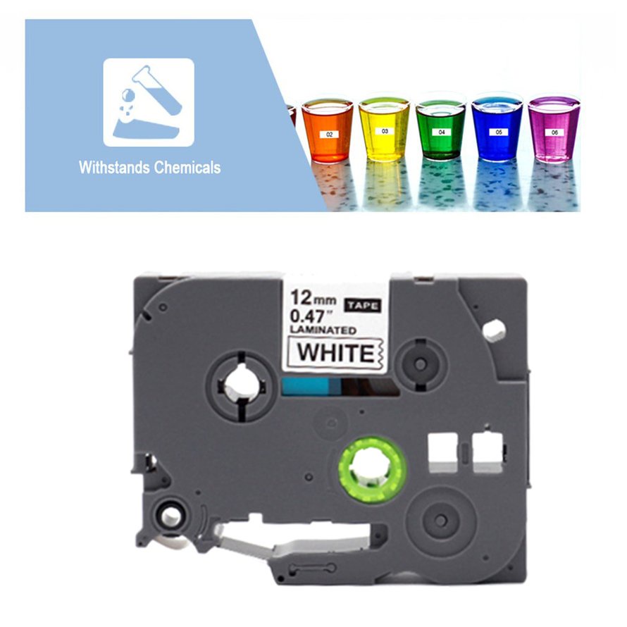 Tương thích cho Băng nhãn Máy in P-touch Brother Tze-231 Tz-231 12mm