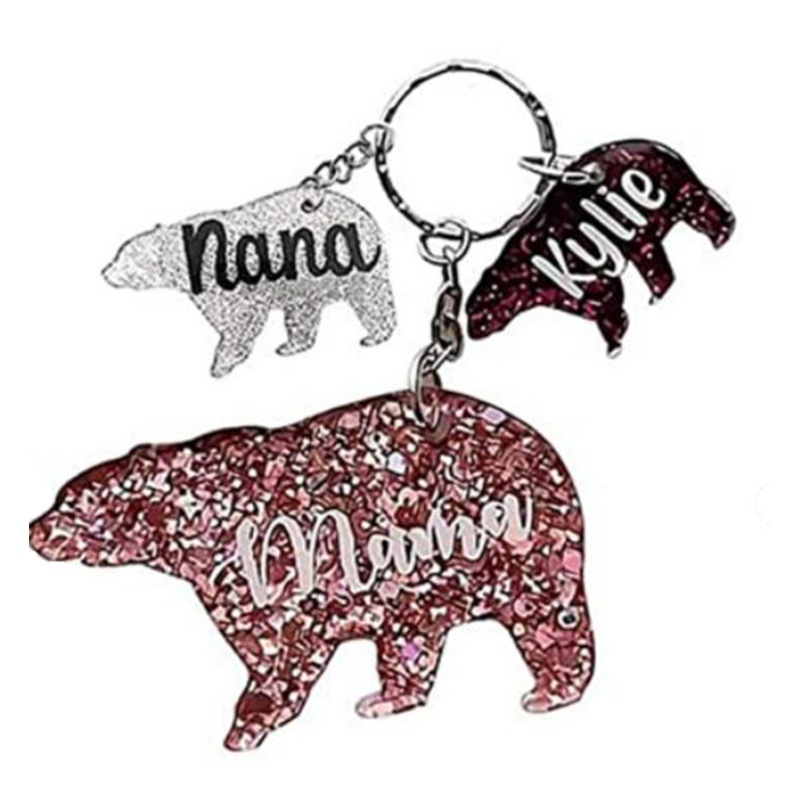 Khuôn Nhựa UV Làm Móc Khóa / Vòng cổ Thủ Công Diy