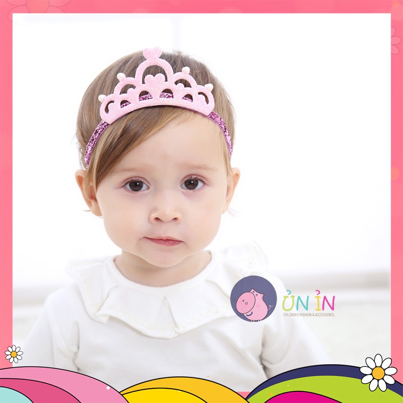 BĂNG ĐÔ VƯƠNG MIỆN KIM TUYẾN CỰC XINH CHO BÉ - PK35