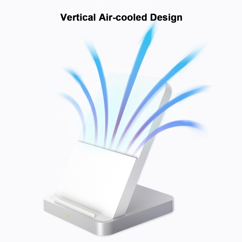 Đế Sạc Nhanh Điện Thoại Không Dây Xiaomi 30w Có Đèn Flash Cho Mi 9 Pro