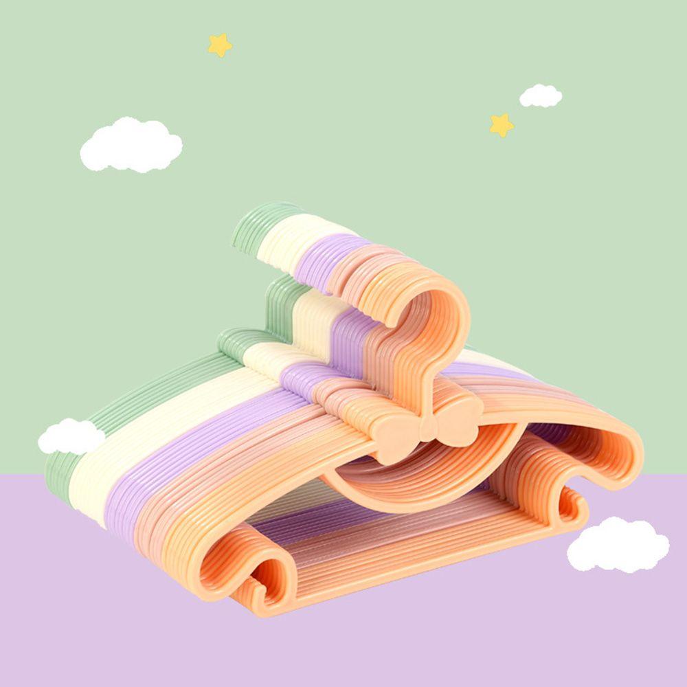 KUNHEV Set 10 Móc Nhựa Treo Quần Áo Em Bé Phong Cách Bắc Âu