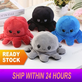 Bạch tuộc nhồi bông biểu cảm dễ thương xinh xắn