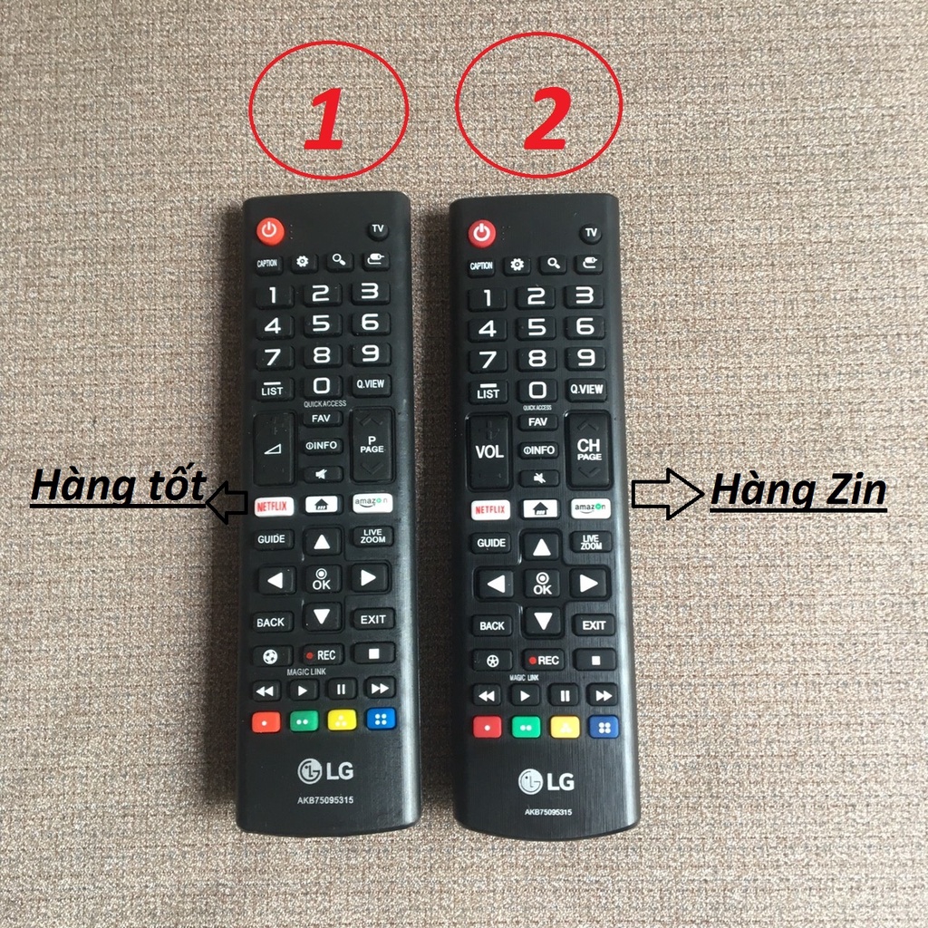 Điều khiển tivi LG hàng zin theo máy các dòng smart dùng cho tv 32 inch đến 65 inch