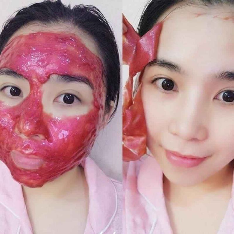 ☀️☀️ BỘT ĐẮP MẶT DNA CÁ HỒNG  (BỘT MẶT NẠ DẺO ) HANDMADE NHÀ BỘT