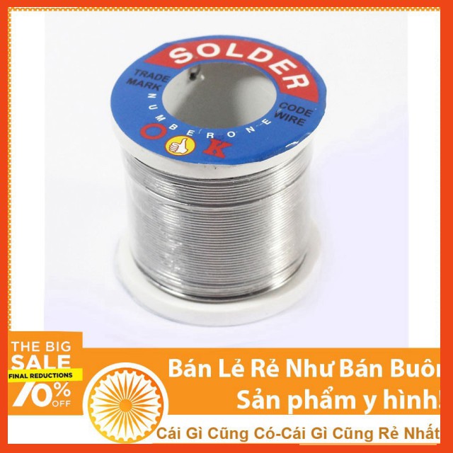 Thiếc Hàn SOLDER-Ok 0.8mm Cuộn To 100g Chất Lượng Cao