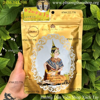 Miếng Dán Thải Độc Chân Thái Lan Gold Princess