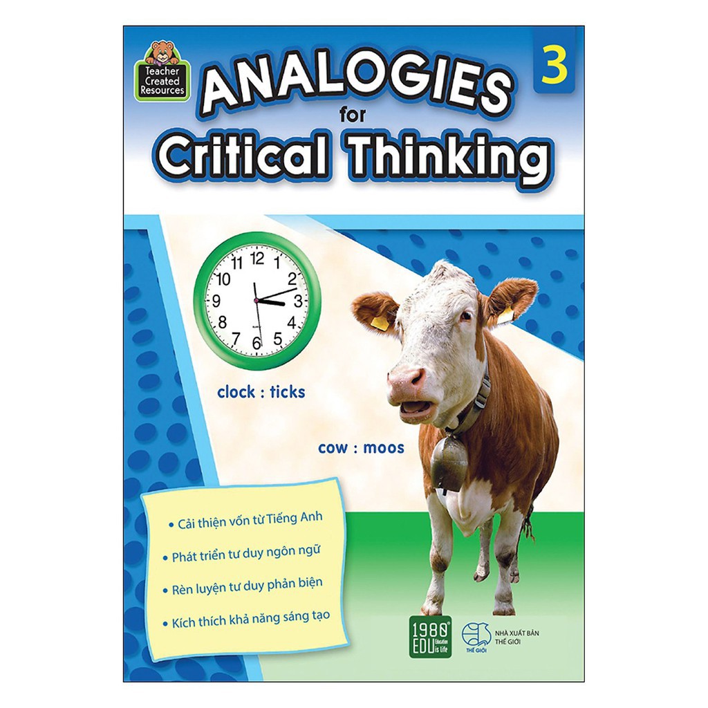 Sách - Analogies for Critical Thinking (tập 3) (Xả Kho)