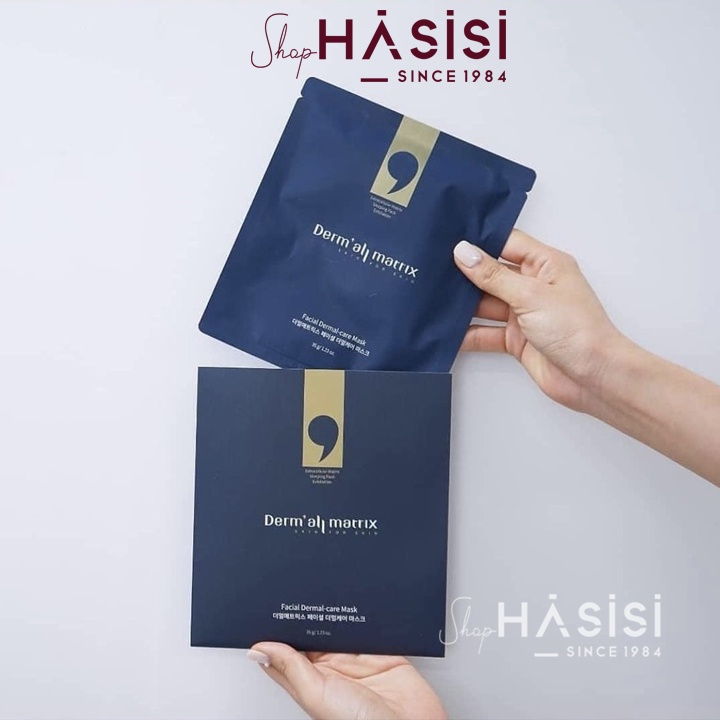 Mặt Nạ Trắng Da &amp; Chống Lão Hóa DERM.ALL MATRIX - Facial Dermal-Care Mask 35g