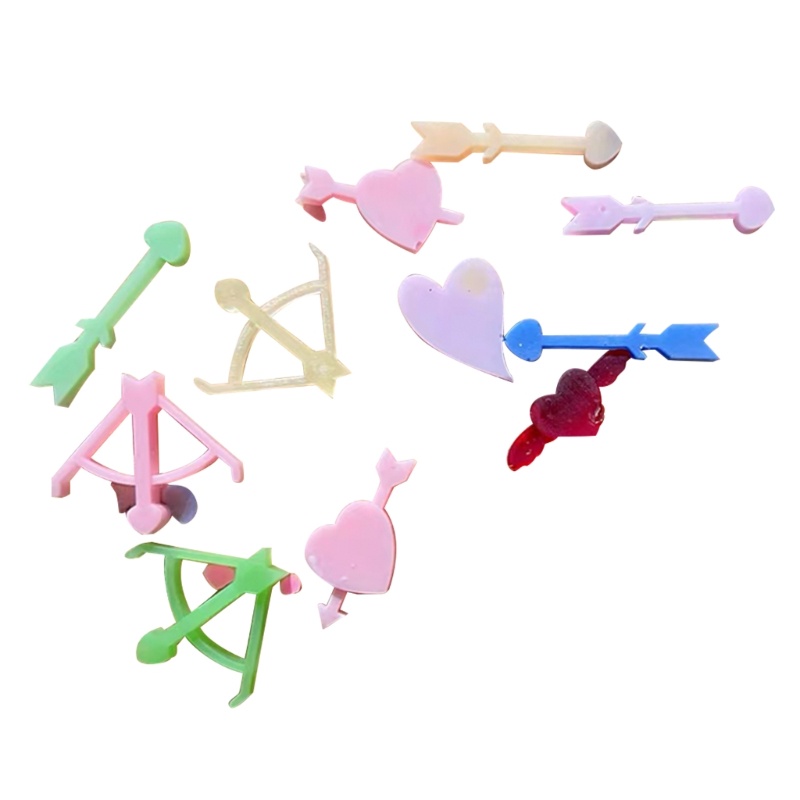 Khuôn Silicone Làm Móc Khóa Hình Cung Thủ Công DIY