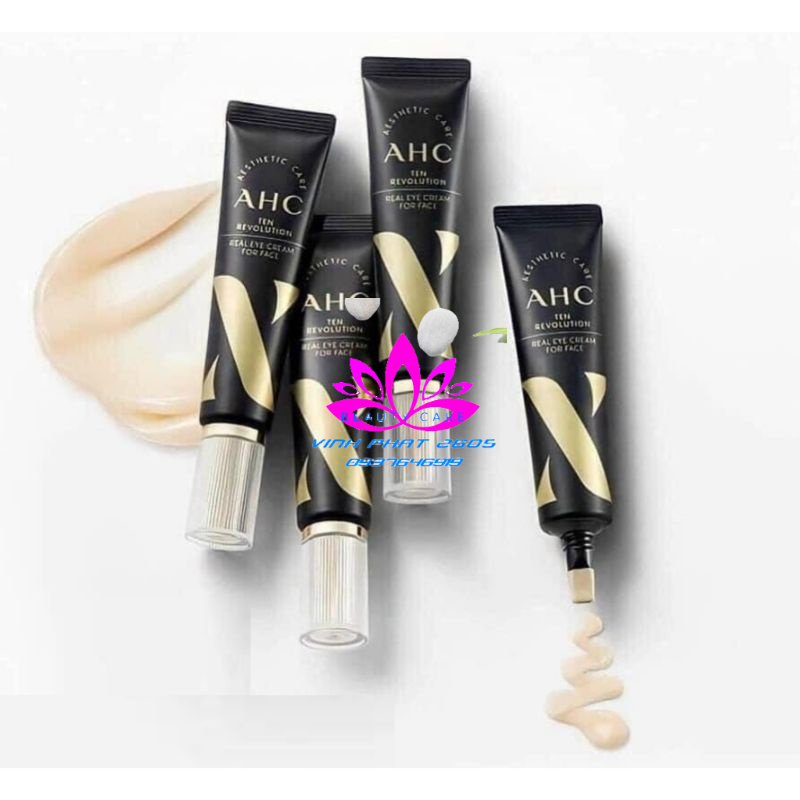 Kem mắt AHC Real Eye Cream For Face phiên bản mới