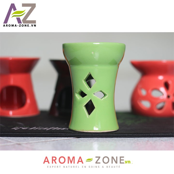 Đèn đốt nến trụ liền gốm Bát Tràng | BigBuy360 - bigbuy360.vn