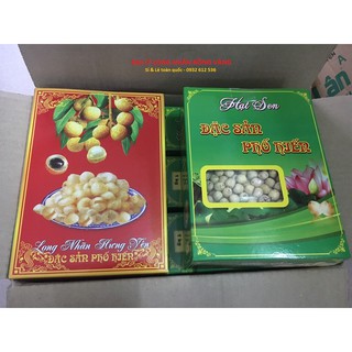 Combo 500Gr Long Nhãn và 500Gr Hạt sen khô Hưng Yên ( Loại 1 )