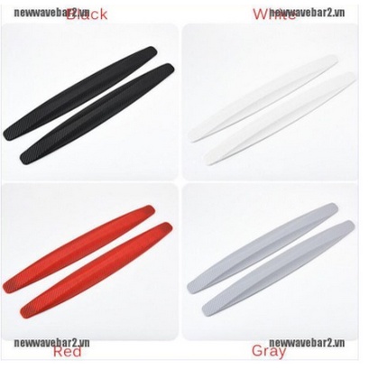 Miếng Dán 1 Cặp đôi  Bằng Sợi Cacbon carbon Bảo Vệ 4 Góc Cạnh Xe Hơi ô tô cabon cản trước sau bumper chống trầy kính hậu