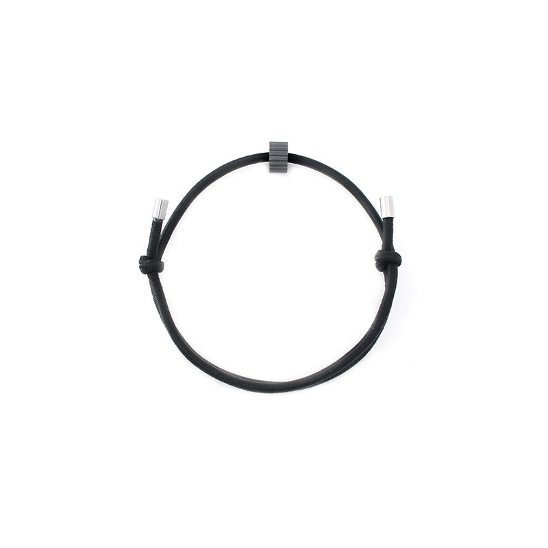 Vòng Đeo Tay Mặt Kính Với Hạt Cacbua Vonfram Nhẹ/ Unisex Co Giãn