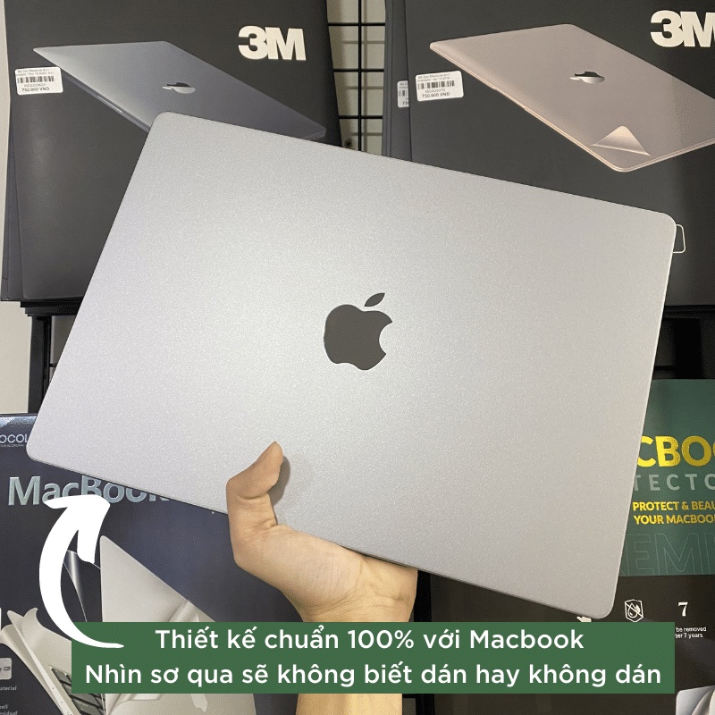 Bộ Dán Full Macbook 6in1 Innostyle Diamond Guard Chất Liệu 3M Bền Bỉ, Dán Màn Hình Từ Tính An Toàn Cho Lớp Chống Loá